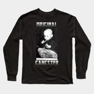 Original Gangster Meme Funny Parody Long Sleeve T-Shirt